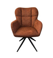 Fauteuil repas malo pivotant beige