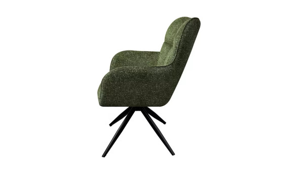 Fauteuil repas malo pivotant terracotta