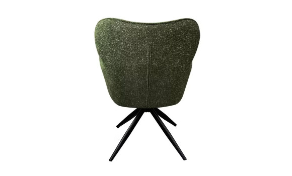 Fauteuil repas malo pivotant terracotta