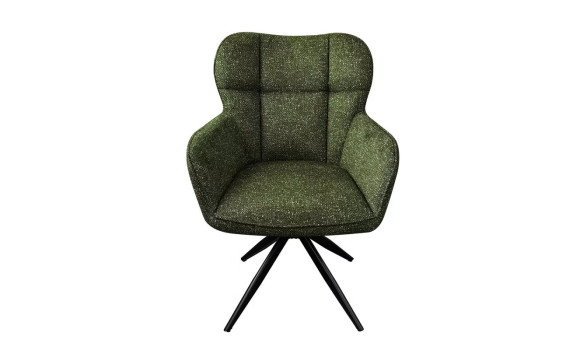 Fauteuil repas malo pivotant terracotta