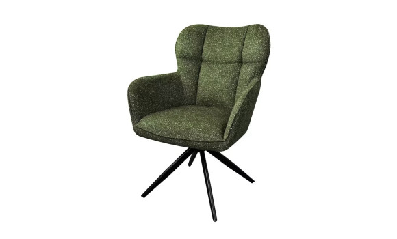 Fauteuil repas malo pivotant terracotta