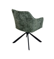 Fauteuil repas pivotant zoe vert