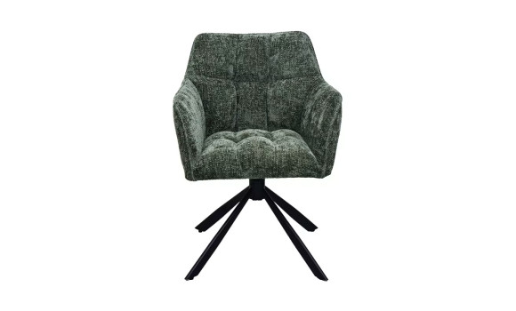 Fauteuil repas pivotant zoe vert