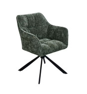 Fauteuil repas pivotant zoe vert