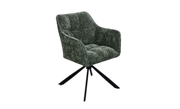 Fauteuil repas pivotant zoe vert