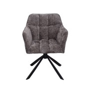 Fauteuil repas pivotant zoe beige