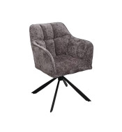 Fauteuil repas pivotant zoe beige
