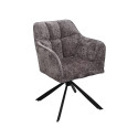 Fauteuil repas pivotant Zoe Gris