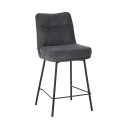 Tabouret Leon Gris