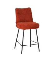 Tabouret leon gris