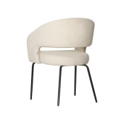 Fauteuil repas lena beige