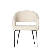Fauteuil repas lena beige