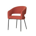Fauteuil repas Lena Terracotta