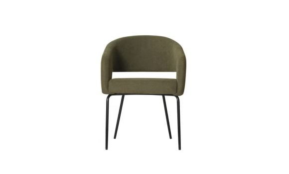 Fauteuil repas lena terracotta