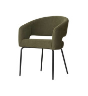 Fauteuil repas lena terracotta