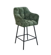 Tabouret de bar zoé vert
